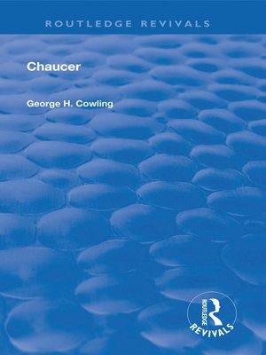 cover image of Chaucer